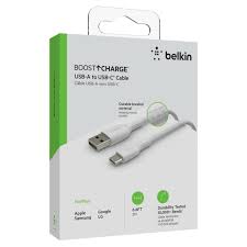BELKIN Câble tressé 2m USB-A vers USB-C
