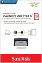 SanDisk Ultra Dual Drive USB 3.1 Type-C Flash Drive - 128GB