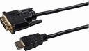 CABLE DVI/HDMI 2 M